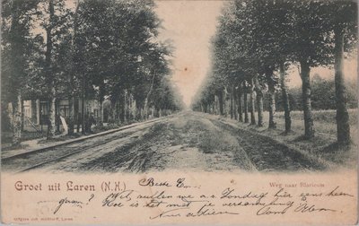 LAREN (N. H.) - Weg naar Blaricum