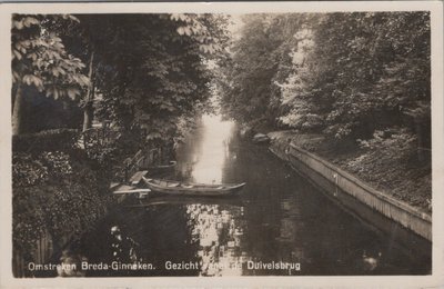 BREDA-GINNEKEN - Gezicht vanaf de Duivelsbrug