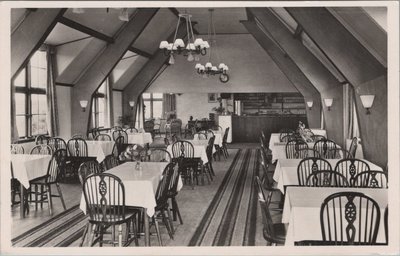 HEERDE - Hotel-Vacantie-oord de Koerberg, Eetzaal Hoofdgebouw