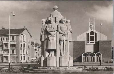 DEN HAAG - Kon. Marialaan Standbeeld Jul. V.v Stolberg.