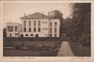 ARNHEM - C. S. Oolgaardt Huis, Gevel van de Rijnoever