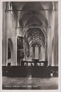 HATTEM - Interieur Ned. Herv. Kerk