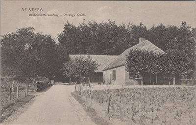 DE STEEG - Boschwachterswoning - Onzalige Bosch