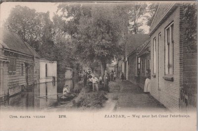 ZAANDAM - Weg naar het Czaar Peterhuisje