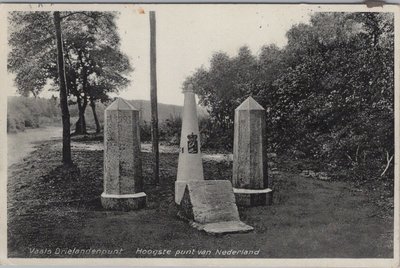 VAALS - Drielandenpunt Hoogste punt van Nederland