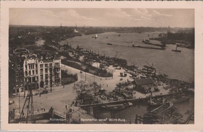 ROTTERDAM - Panorama vanaf Witte Huis