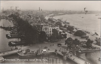 ROTTERDAM - Panorama vanaf Witte Huis