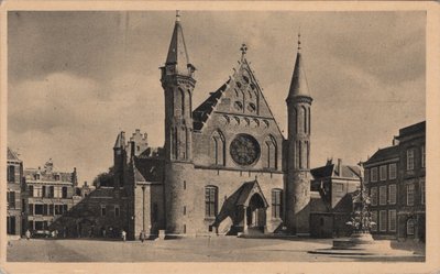 DEN HAAG - Binnenhof met Regeringsgebouwen