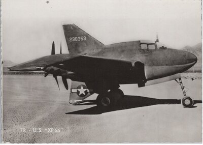 U. S. NORTHTROP XP 56