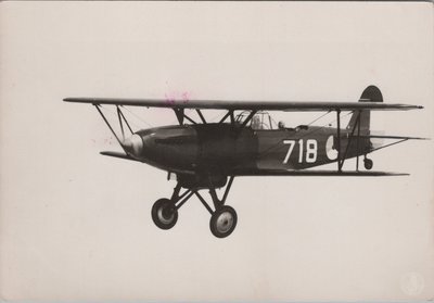 FOKKER C. 10 Two-seat mixed structured semi-biplane