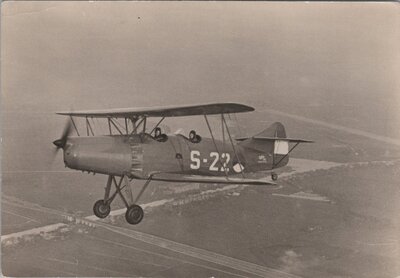 FOKKER S. 9 Biplaine trainer