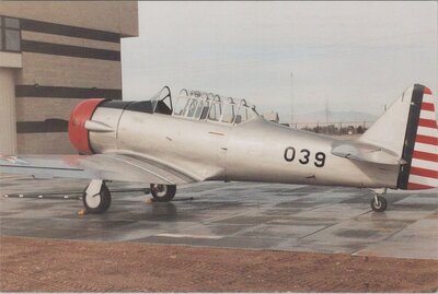 NORTH AMERICAN T-6 Texan Trainer 039