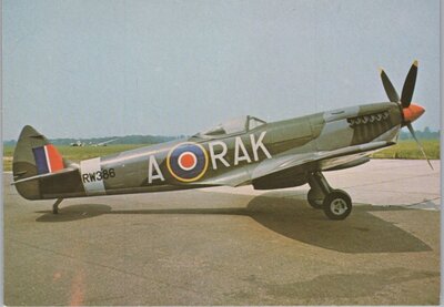 VICKERS ARMSTRONG Supermarine Spitfire LF XVIE  RW386