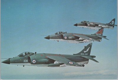 SEA HARRIERS OF 800, 801 AND 899 NAVAL AIR SQUADRONS