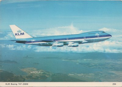 KLM Boeing 747-206M