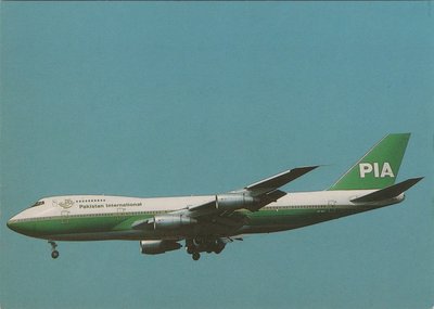 PAKISTAN INTERNATIONAL Boeing 747-240B