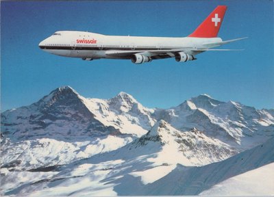 SWISSAIR Boeing 747-257B