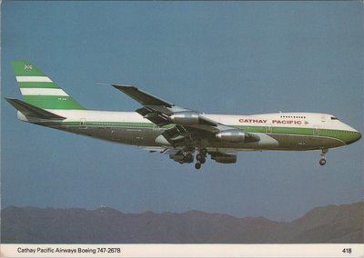 CAHTHAY PACIFIC AIRWAYS Boeing 747-267B