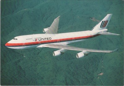 UNITED AIRLINES Boeing 747-400