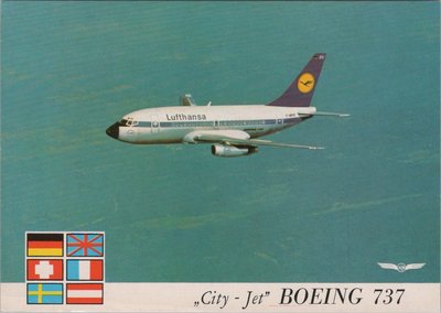 LUFTHANSA Boeing 737 City-Jet