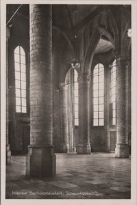 SCHOONHOVEN - Interieur Bartholomeuskerk