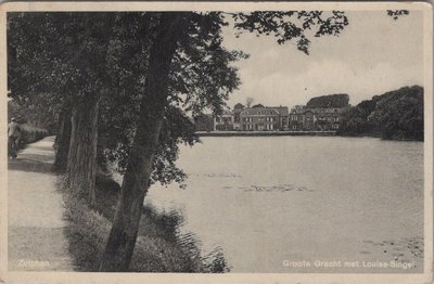 ZUTPHEN - Groote Gracht met Louise-Singel