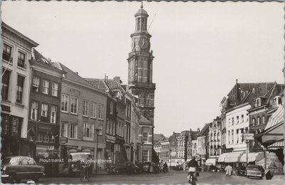 ZUTPHEN - Houtmarkt met Wijnhuistoren