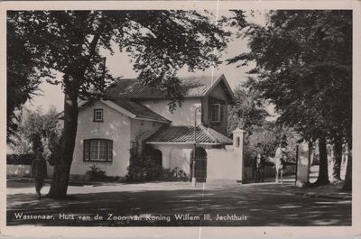 WASSENAAR - Huis van de Zoon van Koning Willem III, Jachthuis