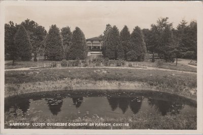 HARSKAMP - Vijver overzijde onderoff. En mansch cantine