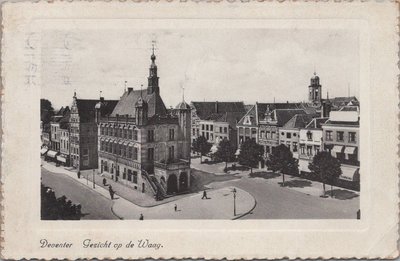 DEVENTER - Gezicht op de Waag