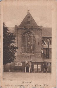 DORDRECHT - Noorder-transeptgevel v. d. Groote Kerk