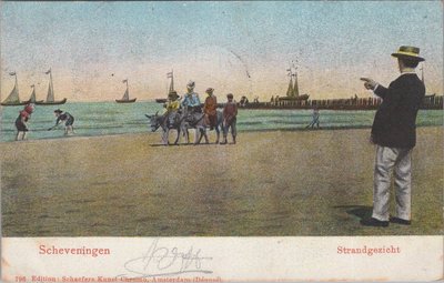 SCHEVENINGEN - Strandgezicht