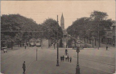 DEN HAAG - Trams, stadsgezicht