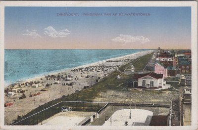 ZANDVOORT - Panorama van af de Watertoren