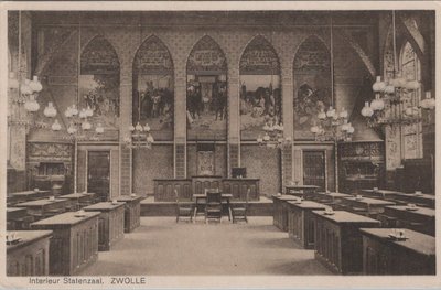 ZWOLLE - Interieur Statenzaal