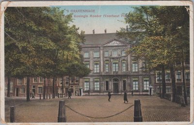 S GRAVENHAGE - Paleis Koningin Moeder (Voorhout Plein)