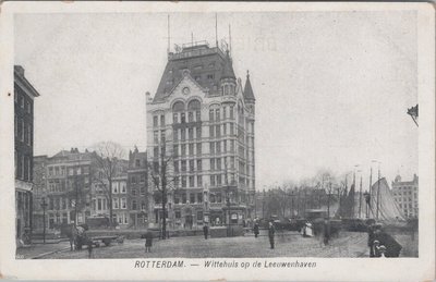 ROTTERDAM - Witte Huis op de Leeuwenhaven