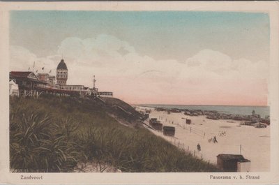 ZANDVOORT - Panorama v. h. Strand