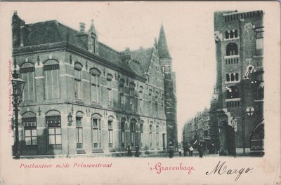 S GRAVENHAGE - Postkantoor m./de Prinsenstraat