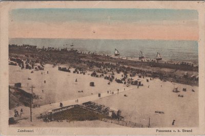 ZANDVOORT - Panorama v. h. Strand