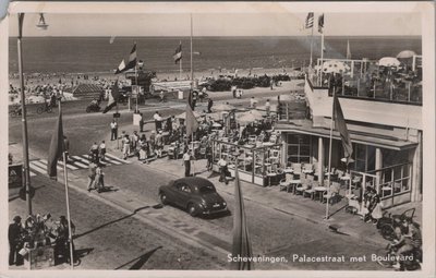 SCHEVENINGEN - Palacestraat met Boulevard