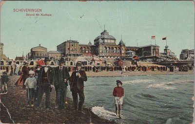 SCHEVENINGEN - Strand en Kurhaus