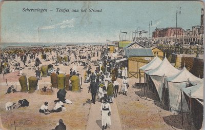 SCHEVENINGEN - Tentjes aan het Strand