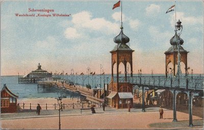 SCHEVENINGEN - Wandelhoofd Koningin Wilhelmina