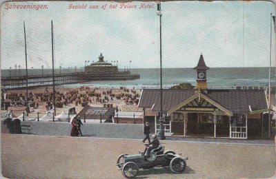 SCHEVENINGEN - Gezicht van af het Palace Hotel