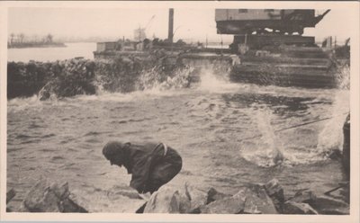 ZEELAND - Nabestorting van een zinkstuk