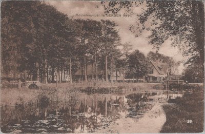 BERGEN N. H. - Mosselvijver te Bergen