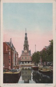 ALKMAAR - De Waag met toren