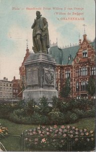 S GRAVENHAGE - Plein - Standbeeld Prins Willem I van Oranje