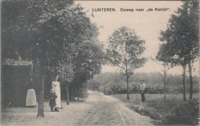 LUNTEREN - Opweg naar de Konijn